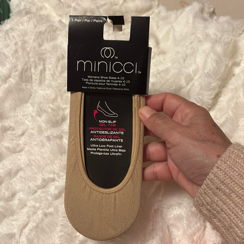 MINICCI NON SLIP GEL TAB WOMENS SHOE SIZES 4-10
